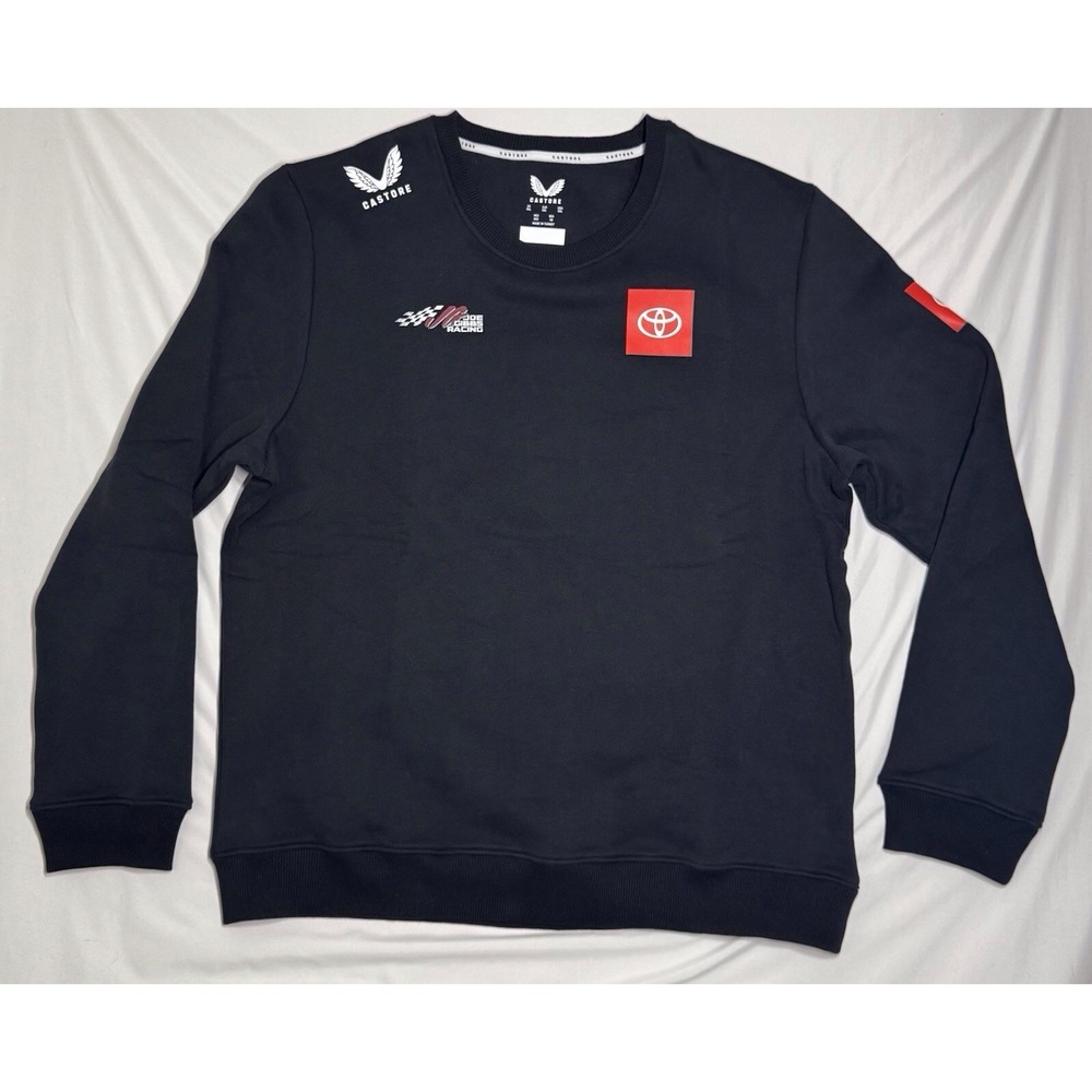 Castore‎ Toyota Joe Gibbs Racing Team Issued Crewneck Sweatshirt Size 3XL
